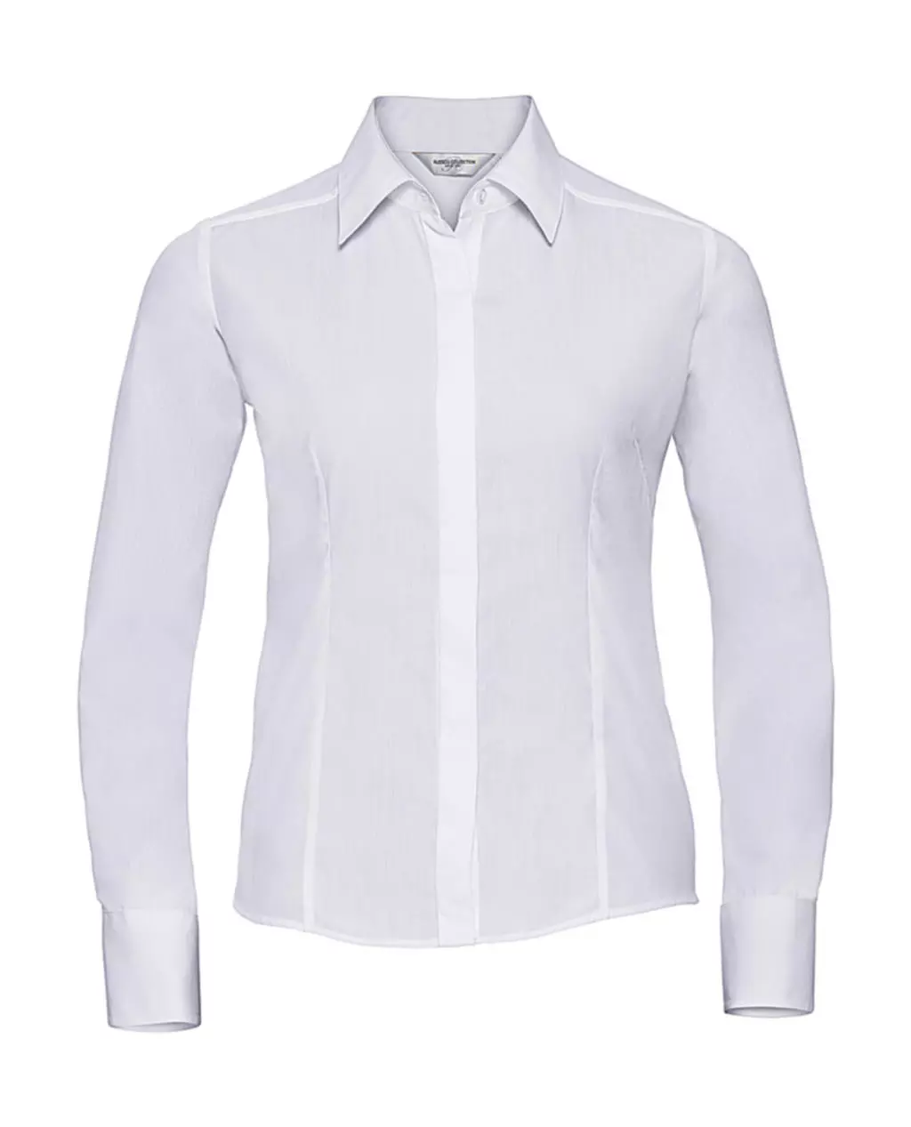 Ladies' LS Fitted Poplin Shirt