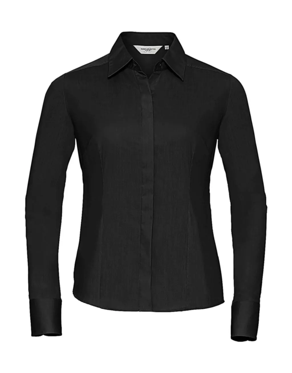 Ladies' LS Fitted Poplin Shirt