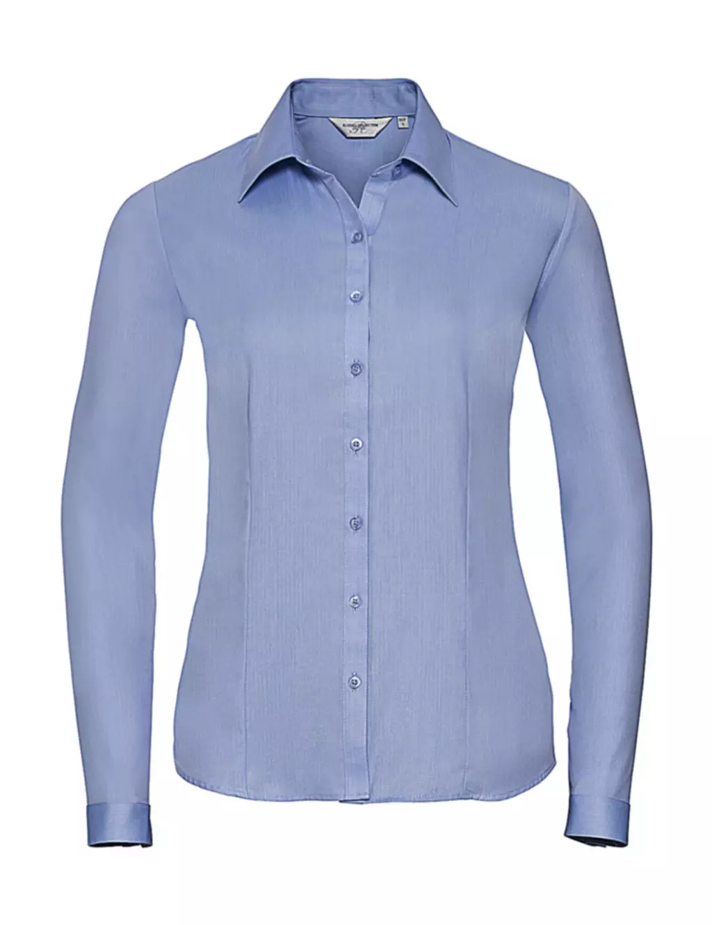 Ladies' LS Herringbone Shirt