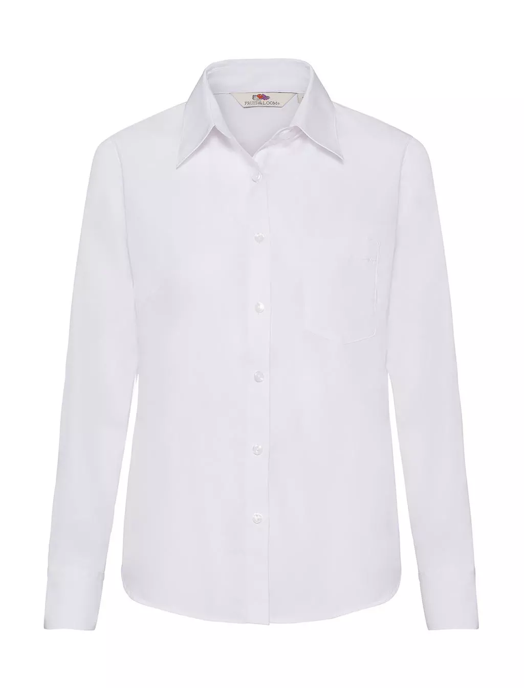 Ladies Poplin Shirt LS