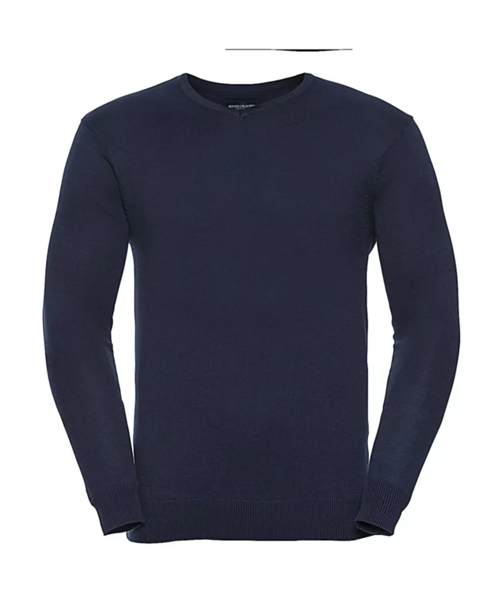 Men's V-Neck Knitted Pullover