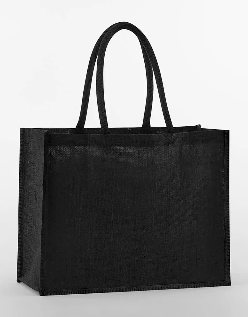 Natural Starched Jute Classic Shopper