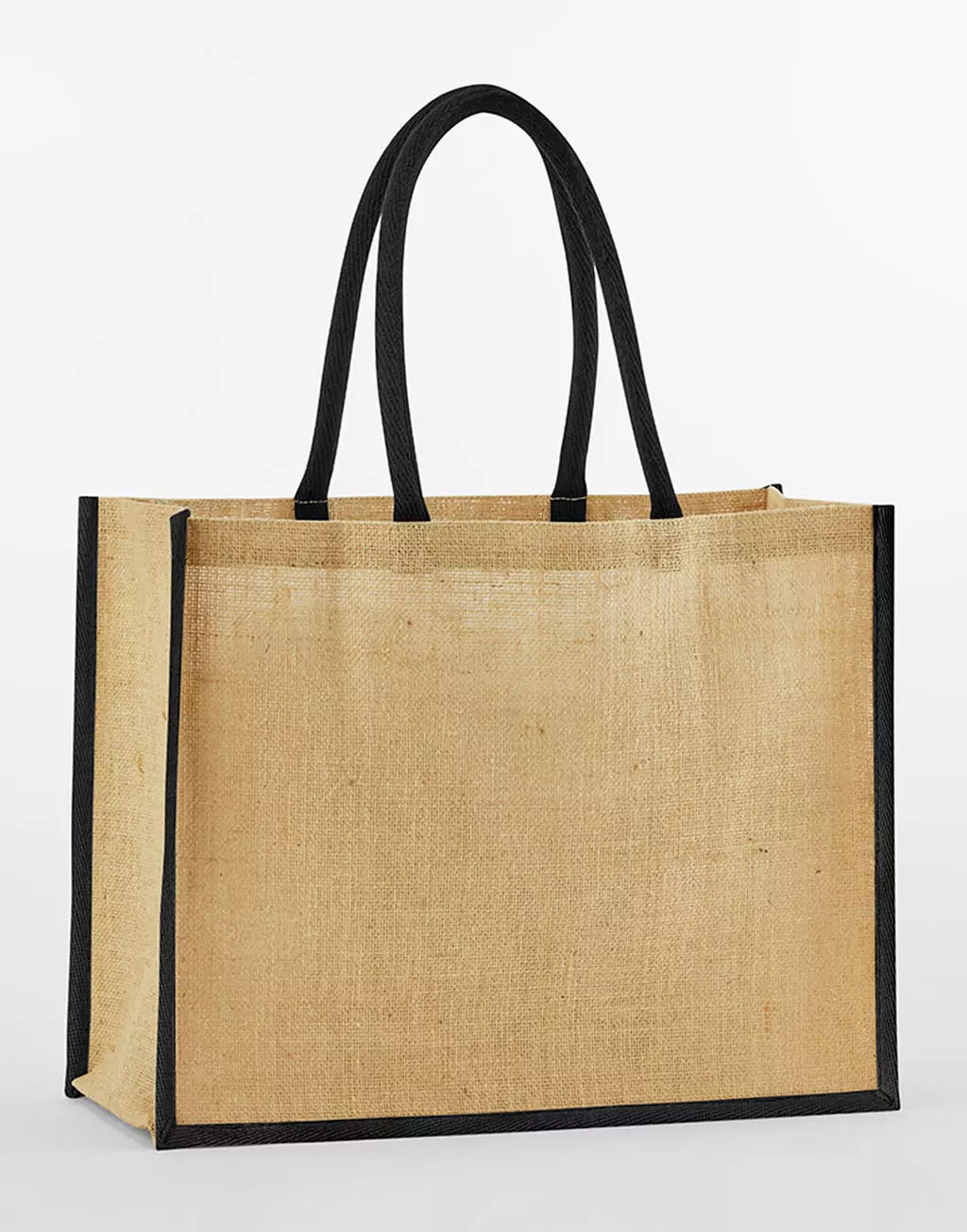 Natural Starched Jute Classic Shopper