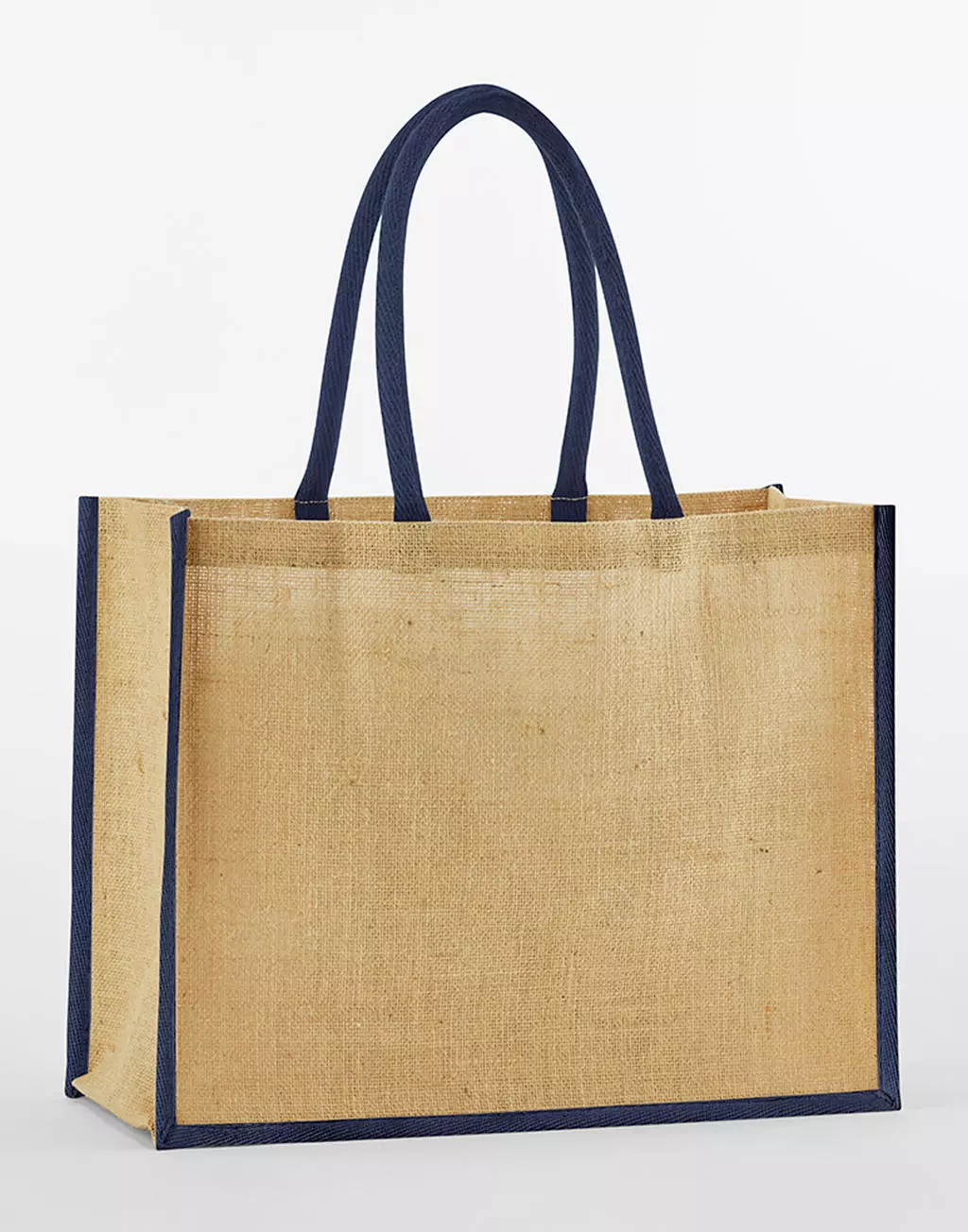 Natural Starched Jute Classic Shopper