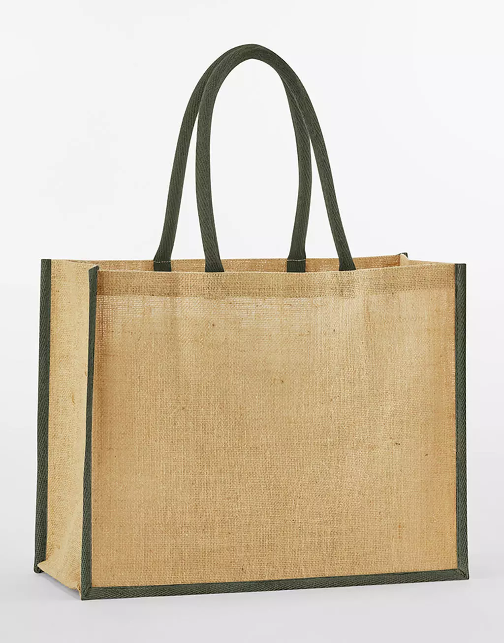 Natural Starched Jute Classic Shopper