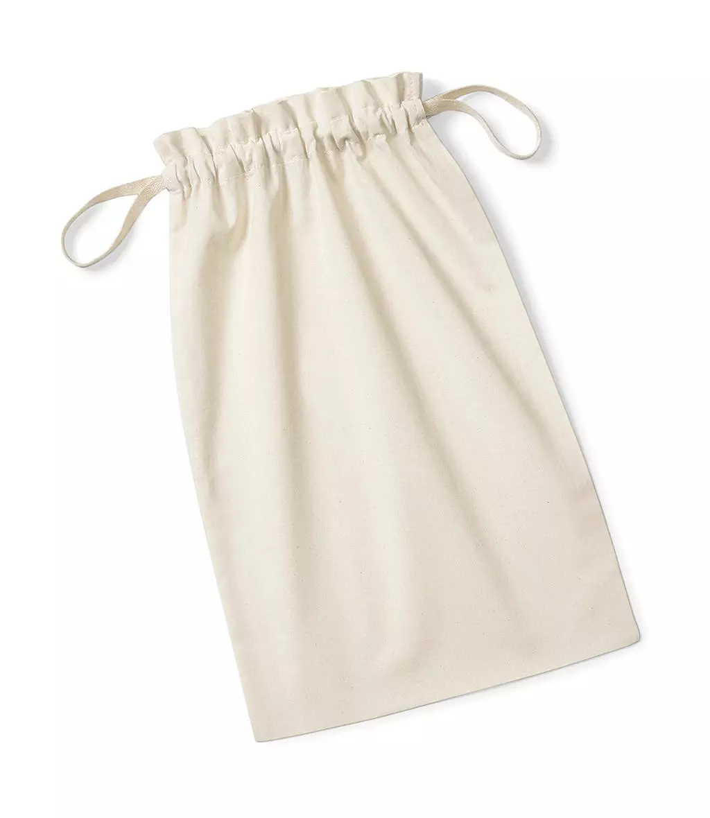 Organic Cotton Drawcord Bag