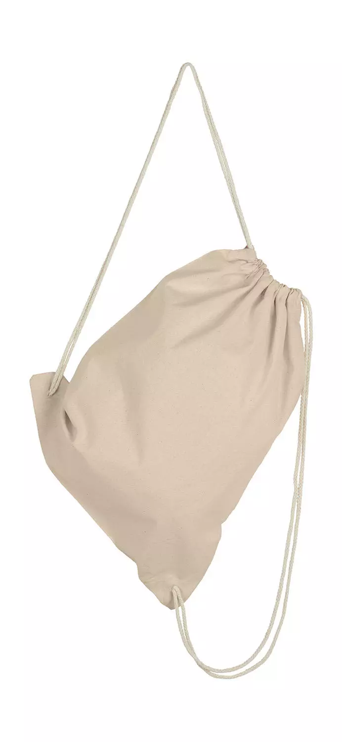 Organic Cotton Drawstring Backpack