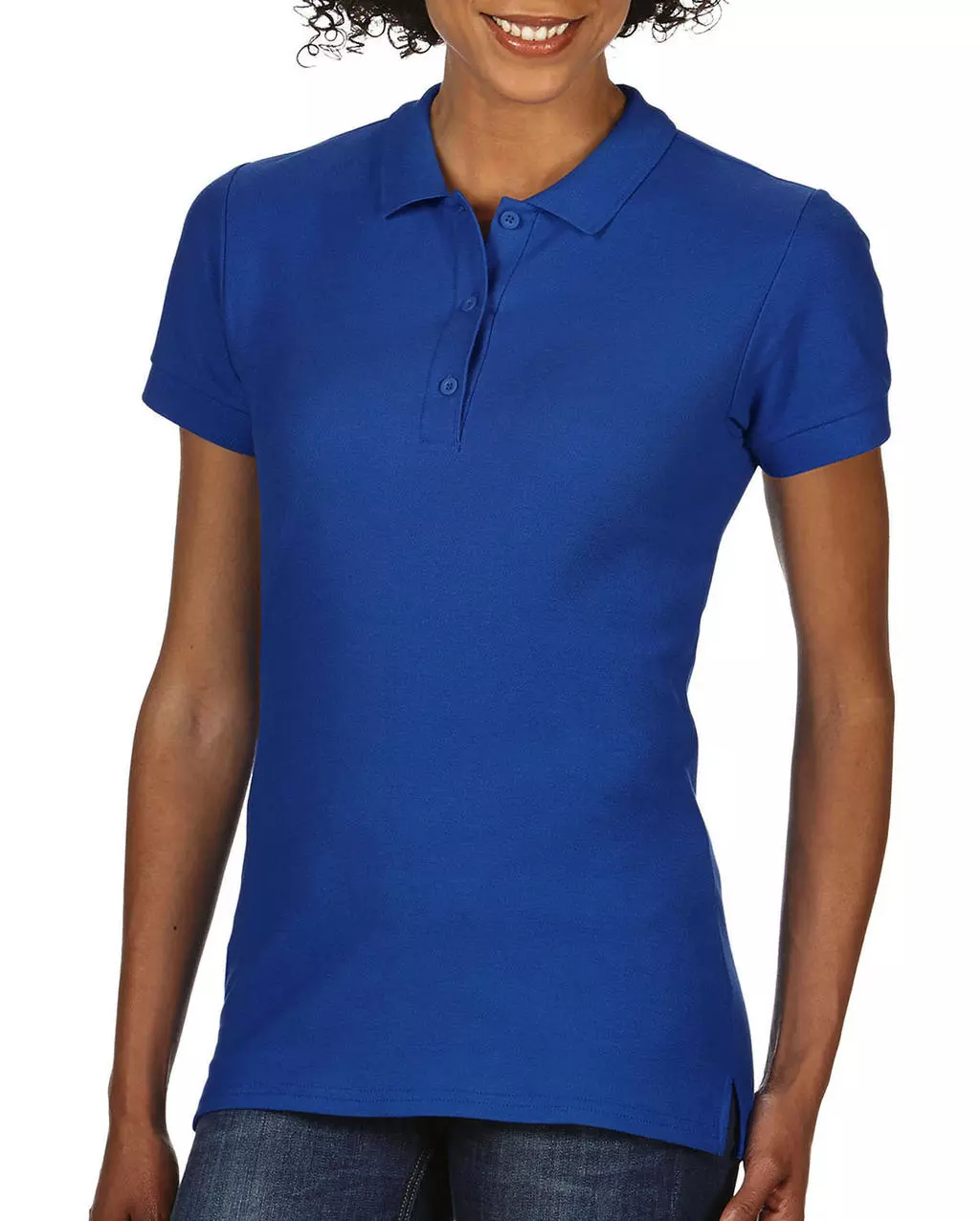 Premium Cotton Ladies' Double Piqué Polo