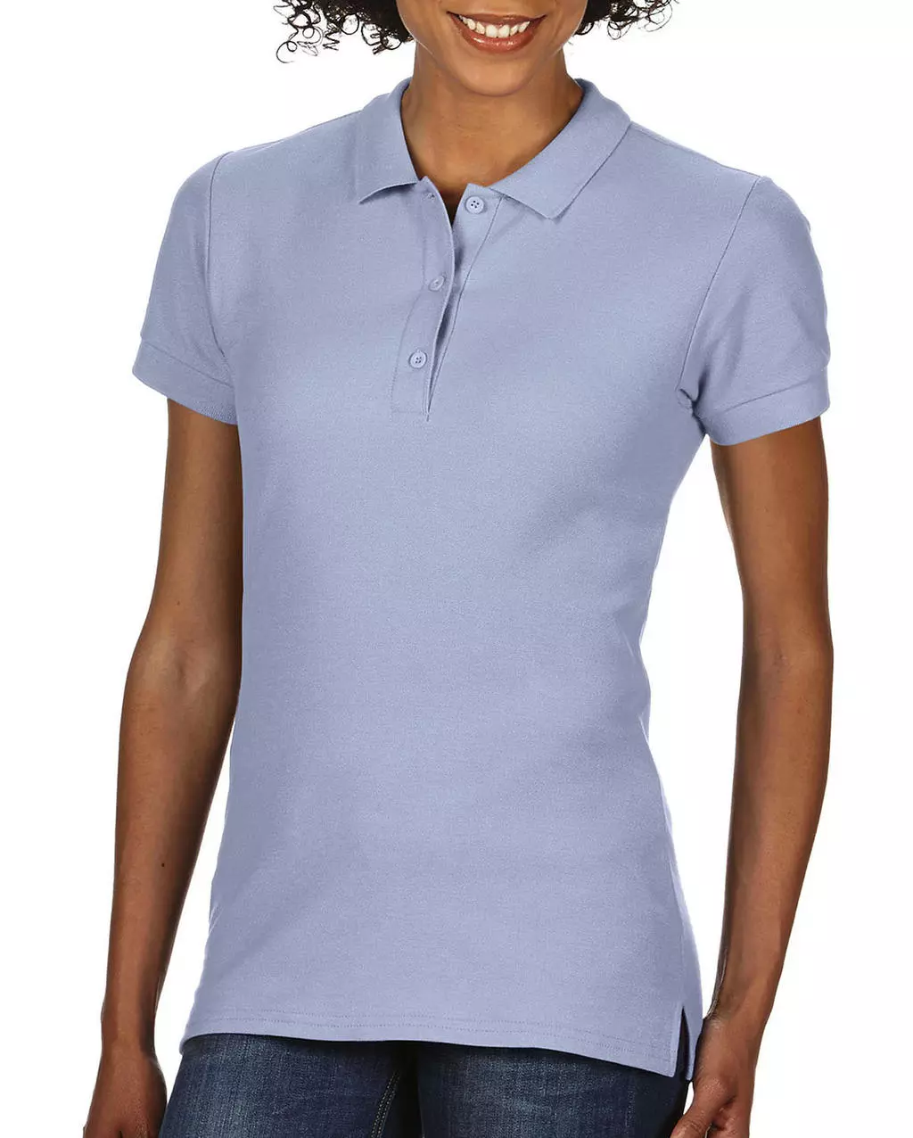 Premium Cotton Ladies' Double Piqué Polo