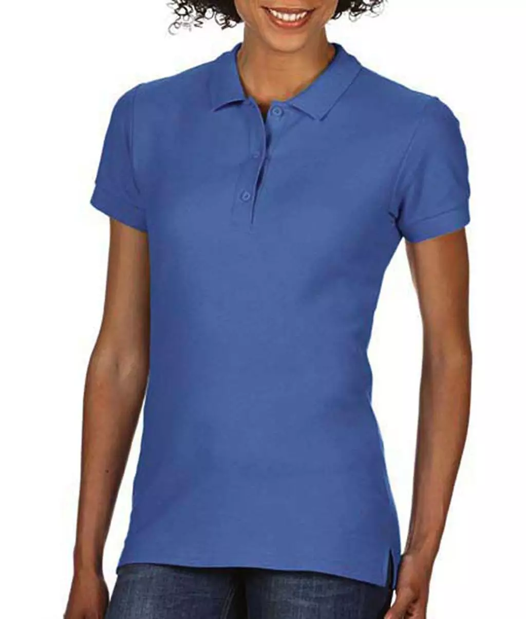 Premium Cotton Ladies' Double Piqué Polo