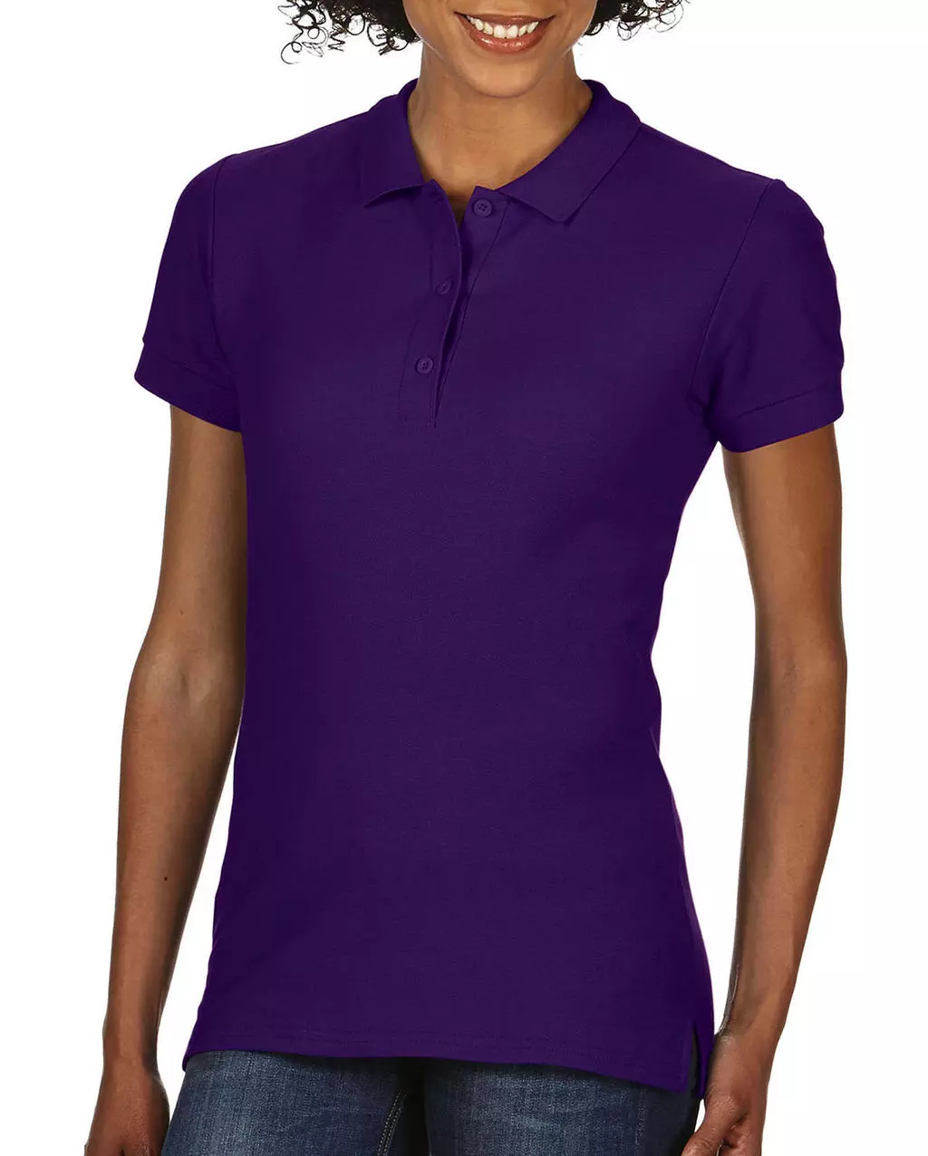 Premium Cotton Ladies' Double Piqué Polo