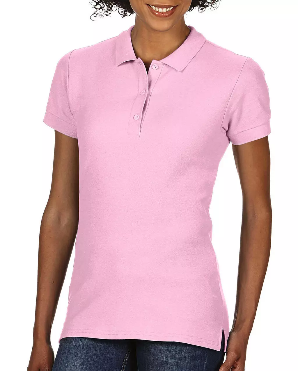 Premium Cotton Ladies' Double Piqué Polo