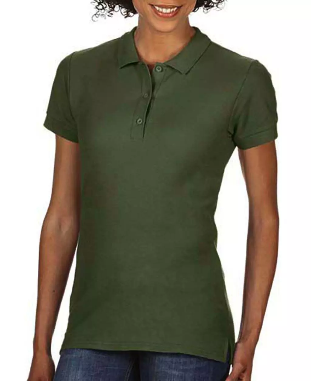 Premium Cotton Ladies' Double Piqué Polo