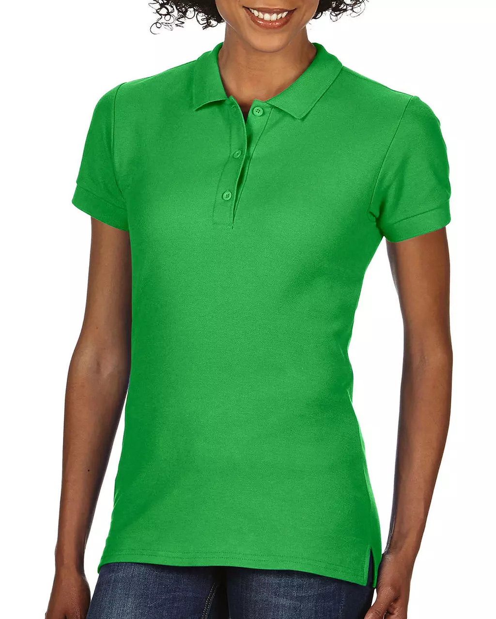 Premium Cotton Ladies' Double Piqué Polo