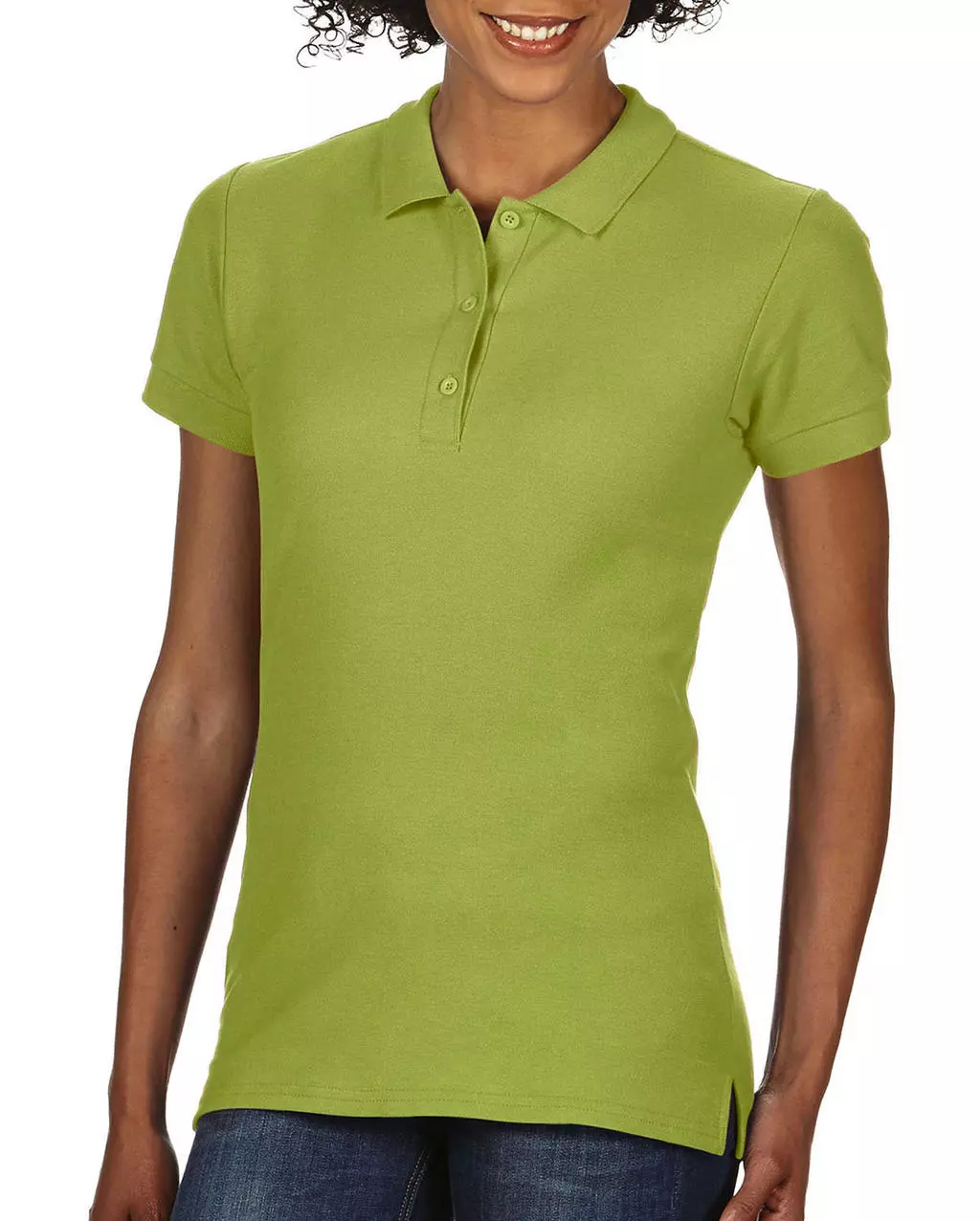 Premium Cotton Ladies' Double Piqué Polo