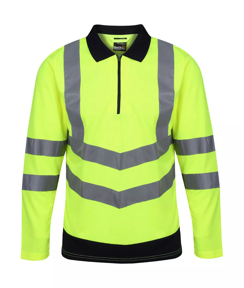 Pro Hi Vis Poloshirt LS