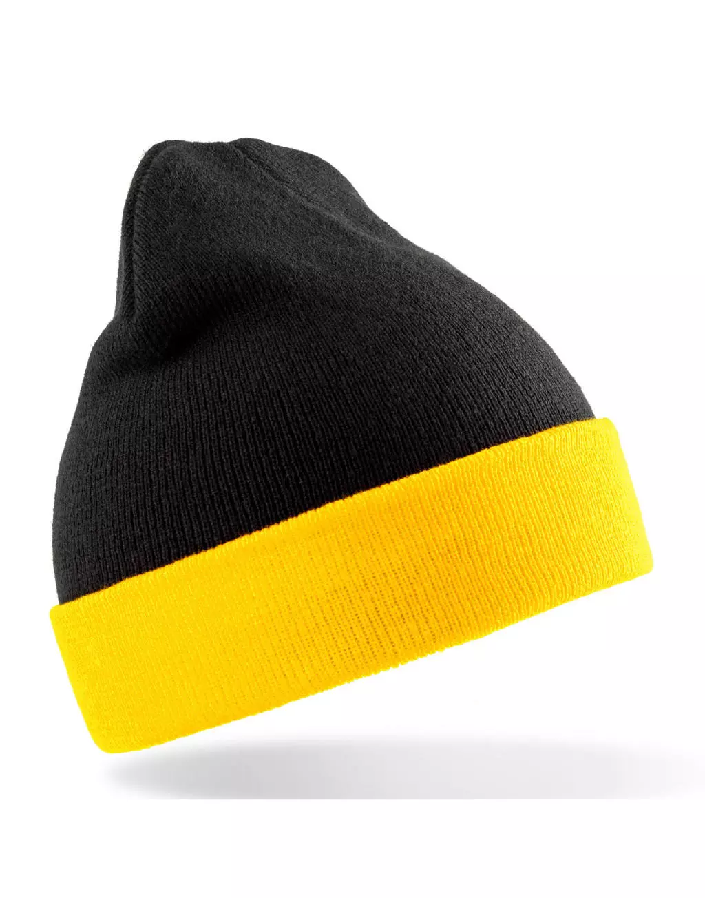 Recycled Black Compass Beanie