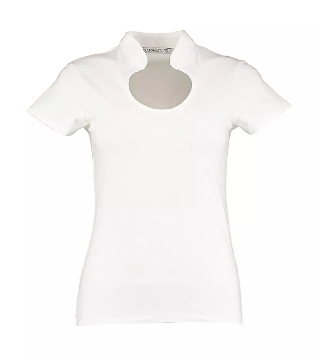 Regular Fit Keyhole Neck Top