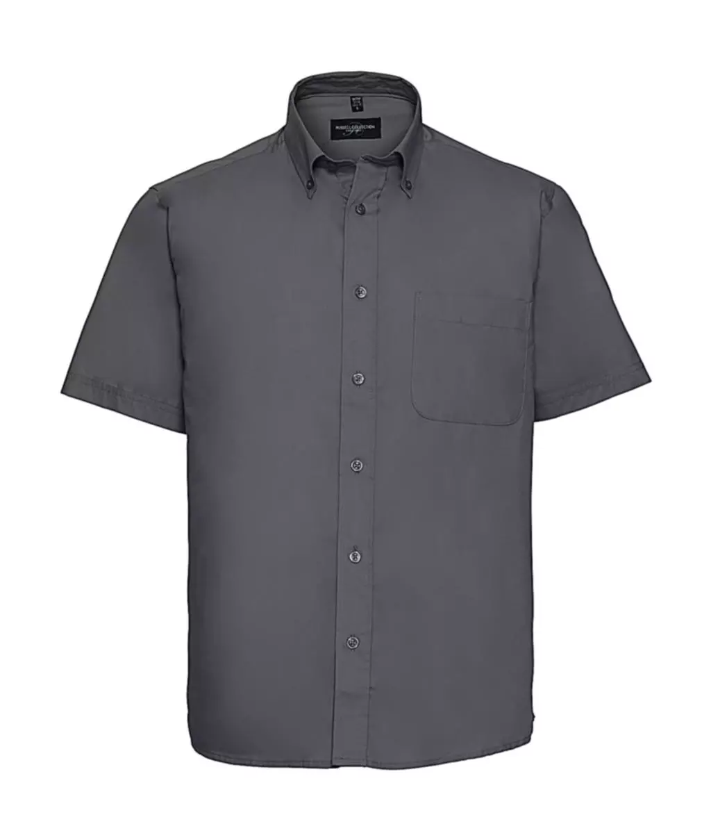 Short Sleeve Classic Twill Shirt