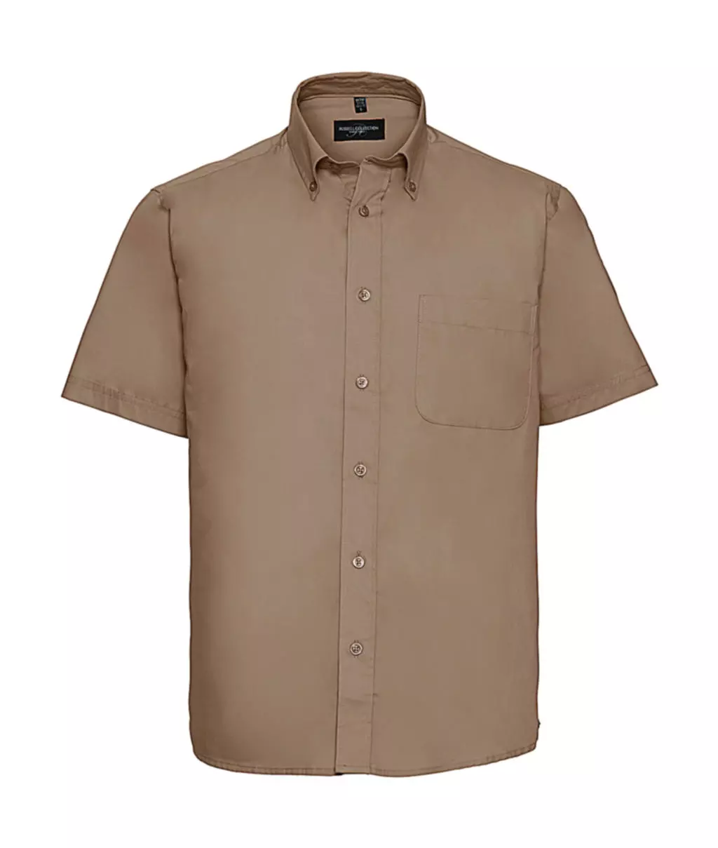 Short Sleeve Classic Twill Shirt