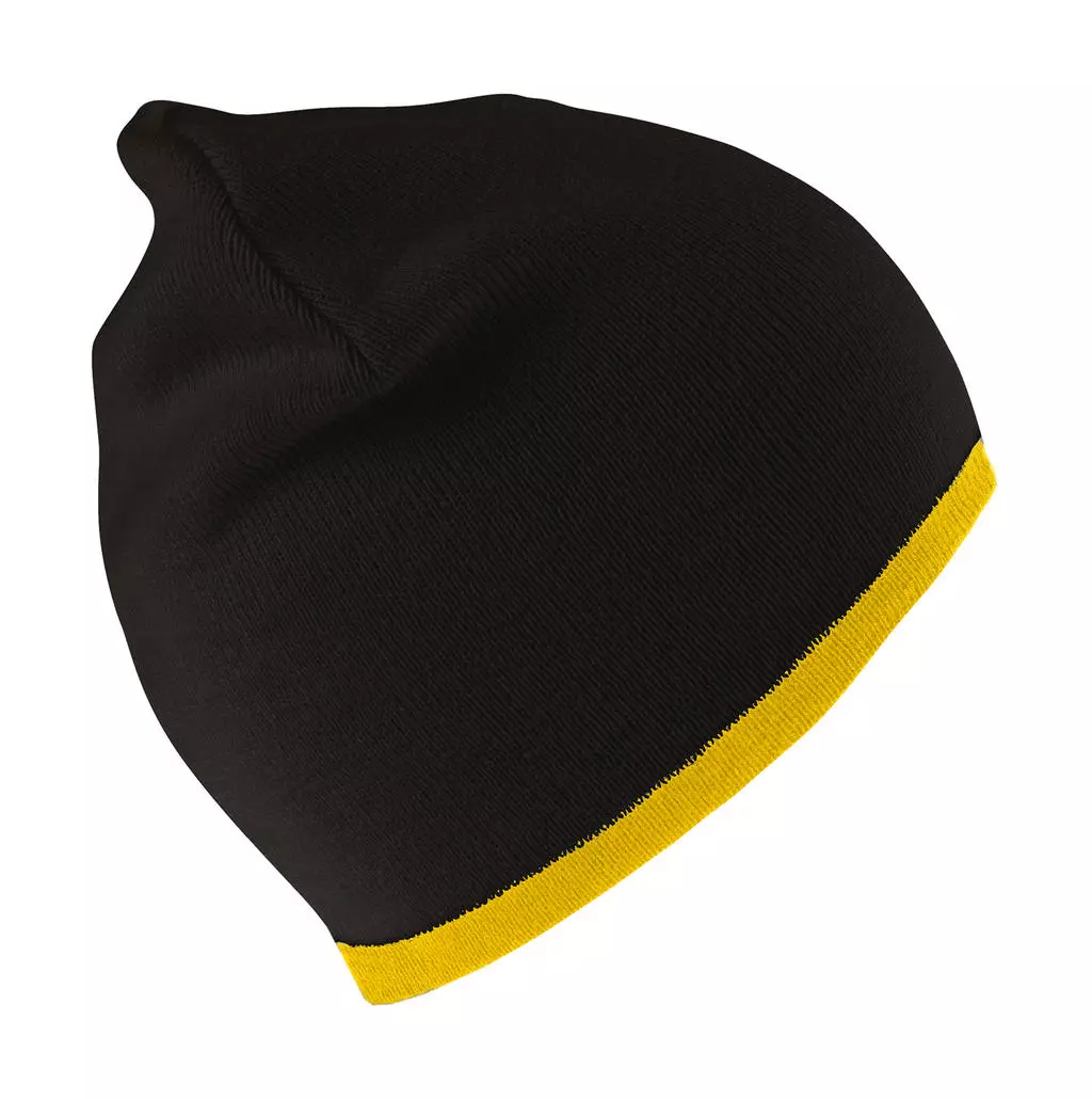 Soft Feel Cuffless Reversible Beanie