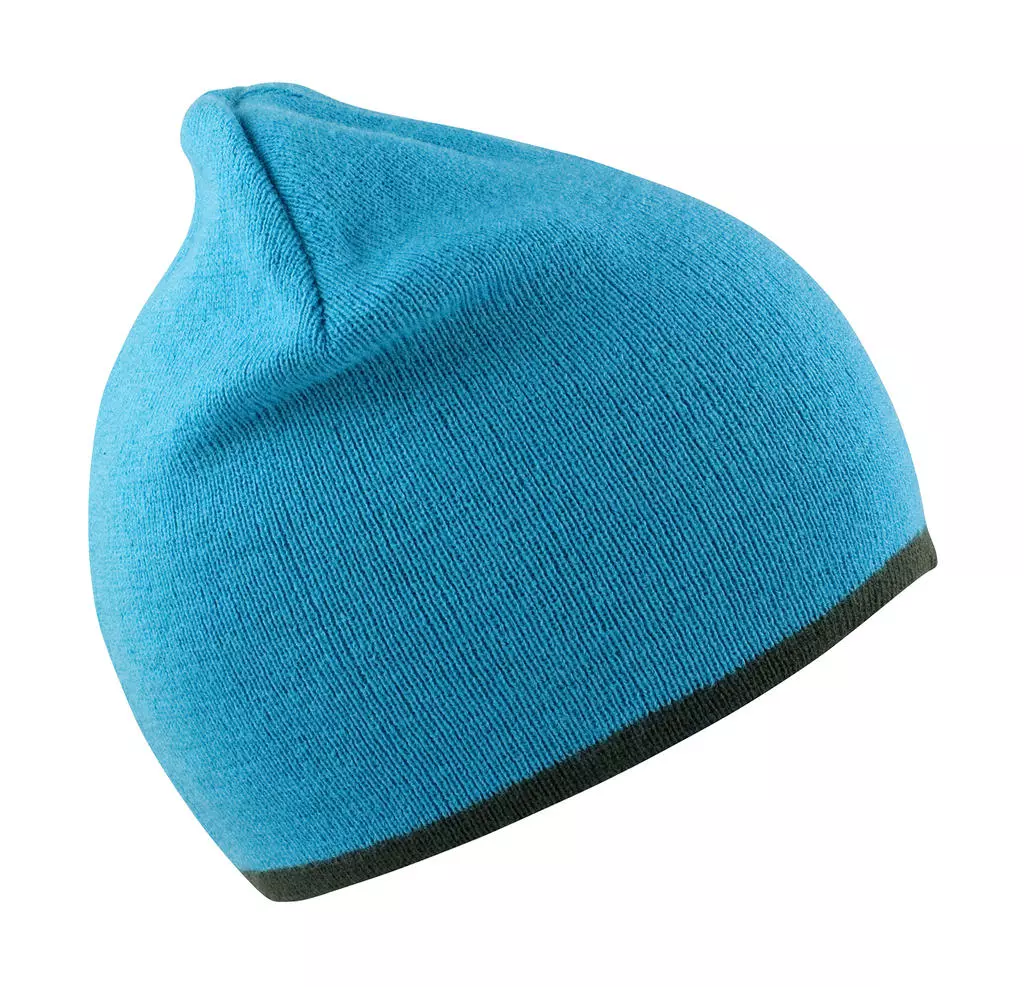 Soft Feel Cuffless Reversible Beanie