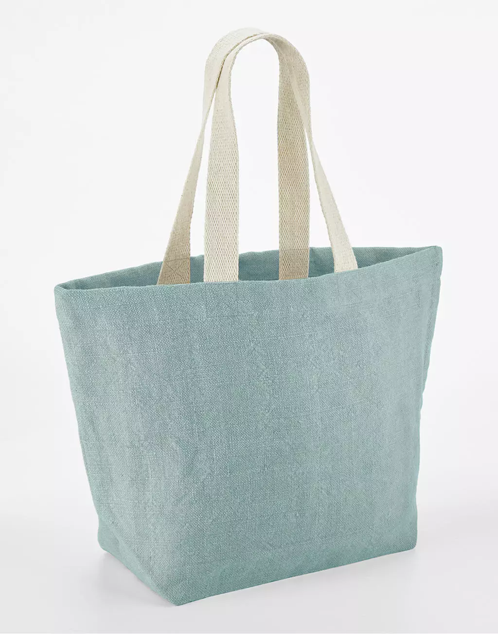 Soft Washed Jute Beach Bag