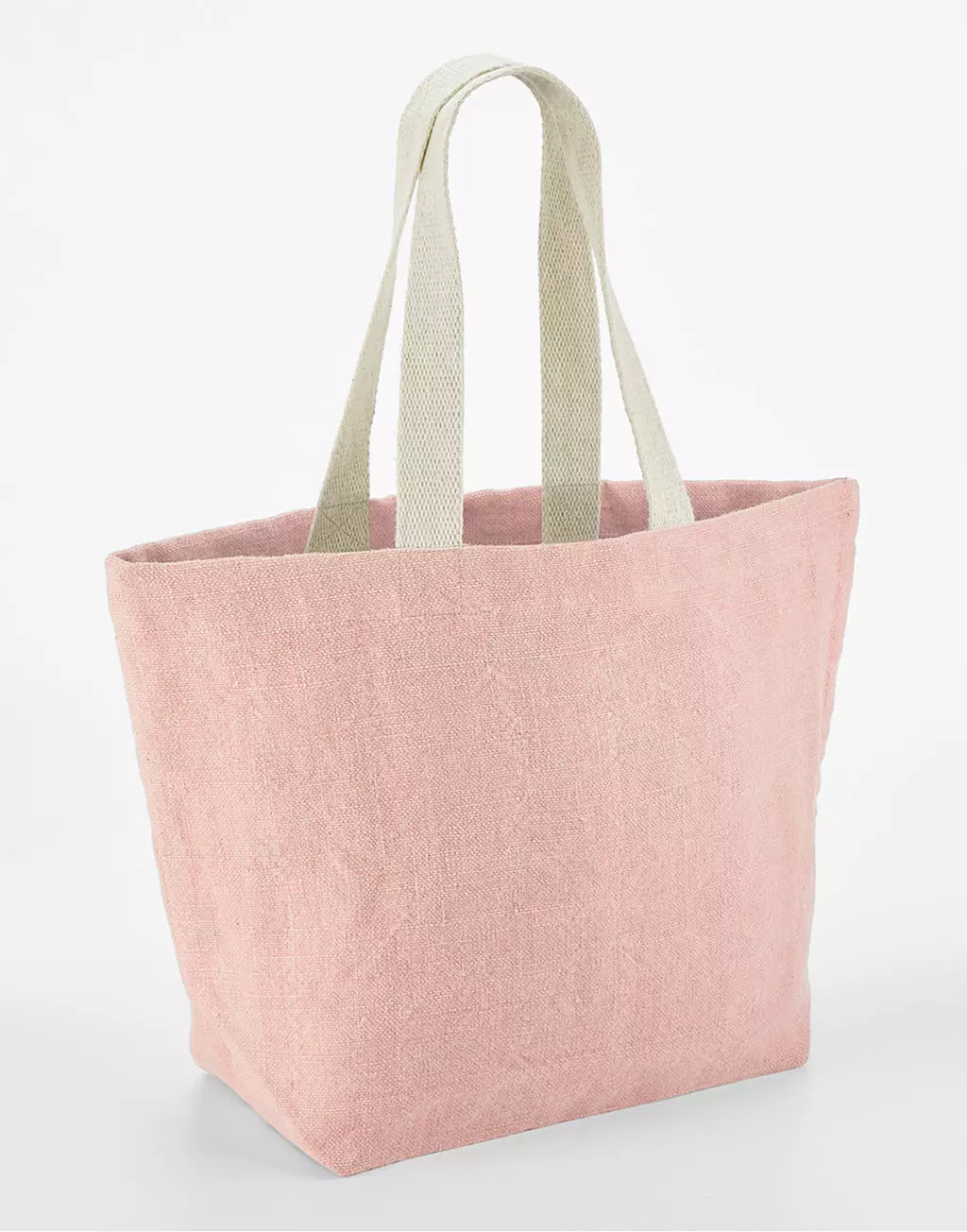 Soft Washed Jute Beach Bag