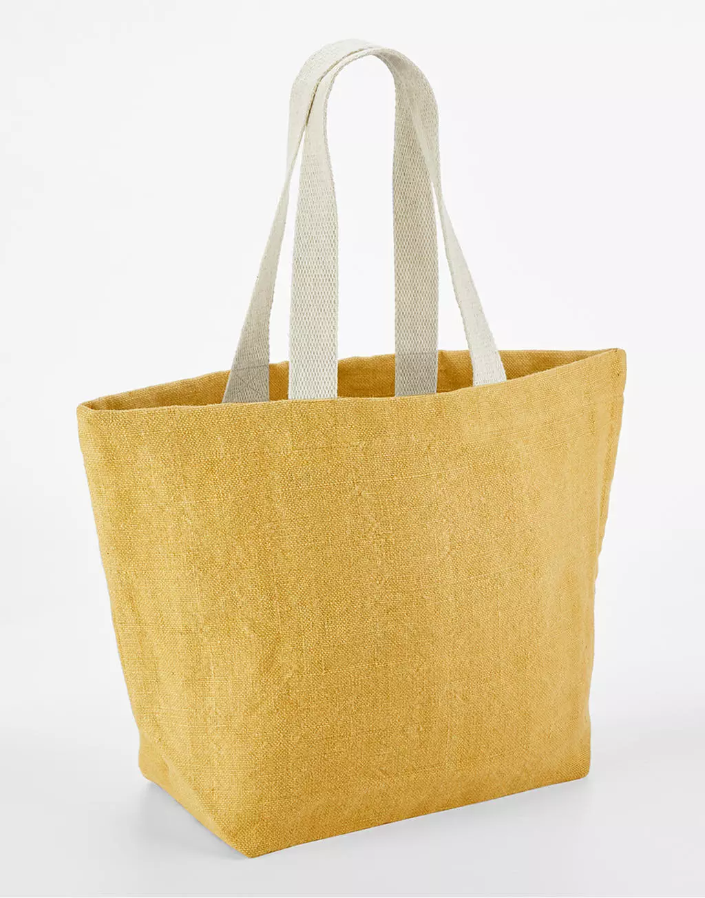 Soft Washed Jute Beach Bag