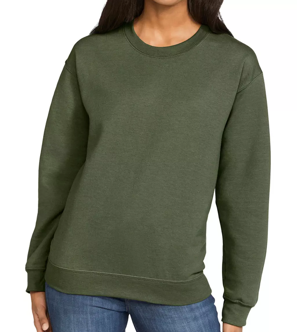 Softstyle Midweight Fleece Adult Crewneck