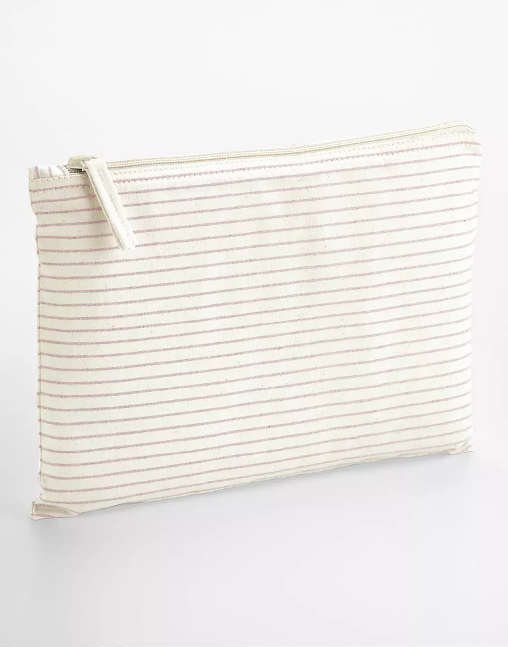 Striped Organic Cotton Accessory Pouch