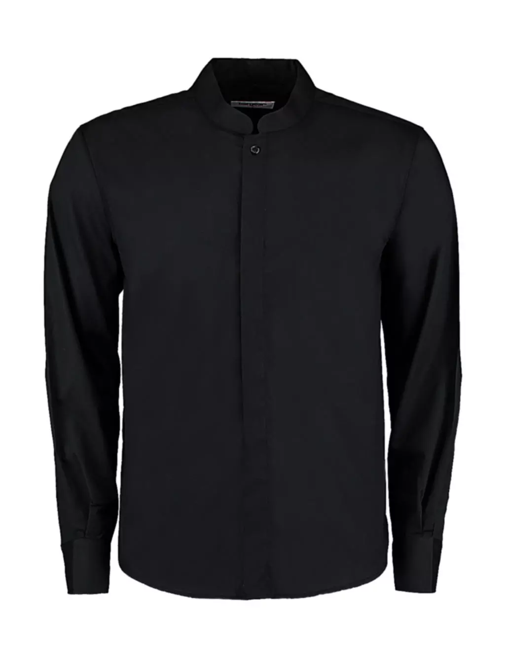 Tailored Fit Mandarin Collar Shirt