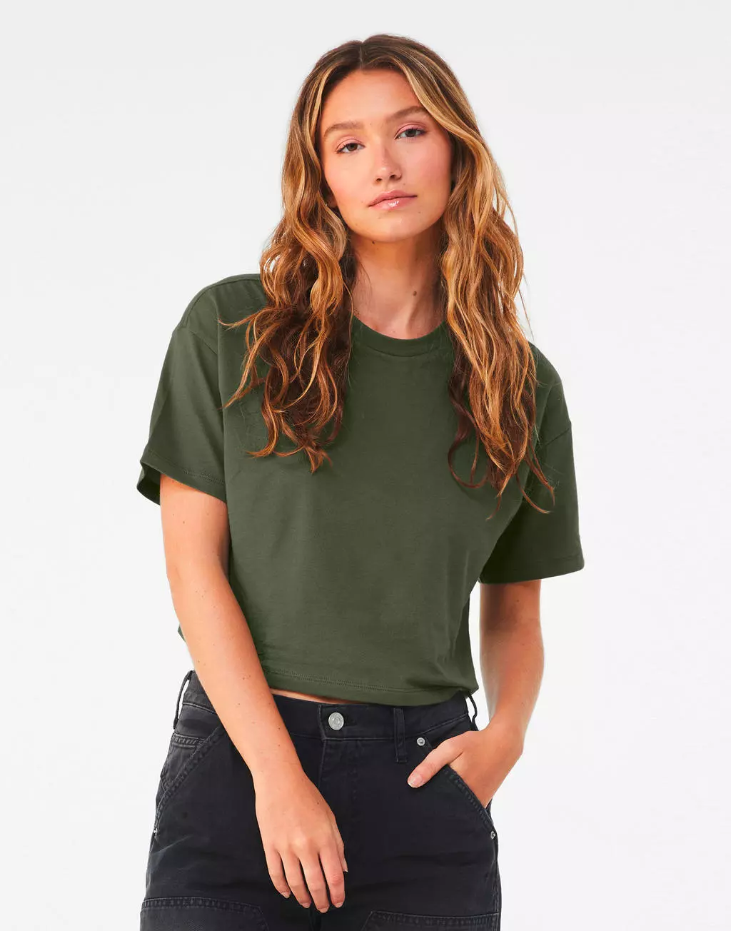 Women's Jersey Crop Tee