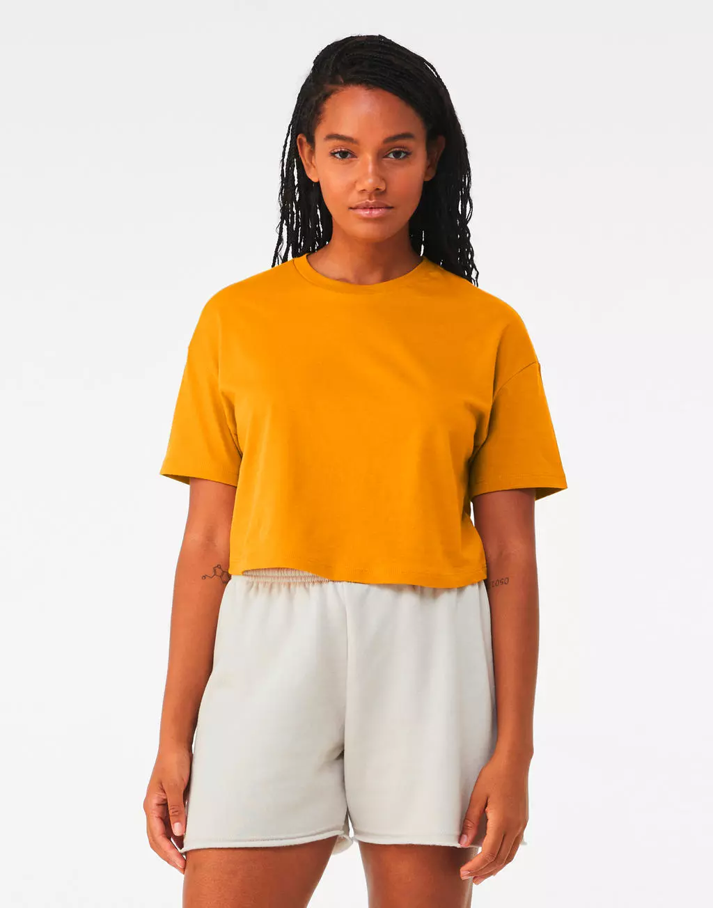 Women's Jersey Crop Tee