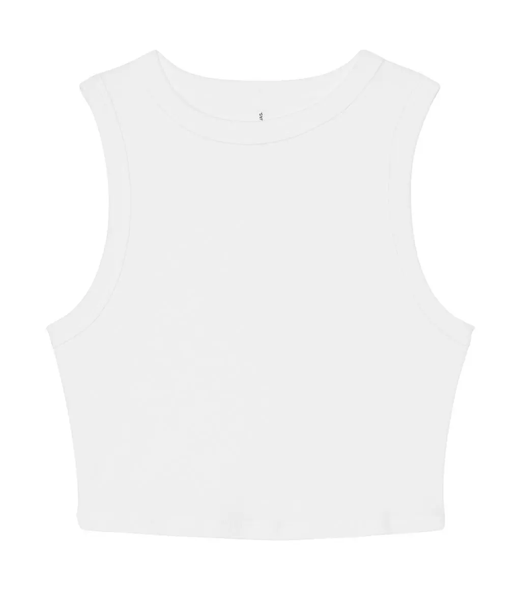 Women's Micro Rib Muscle Crop Tank