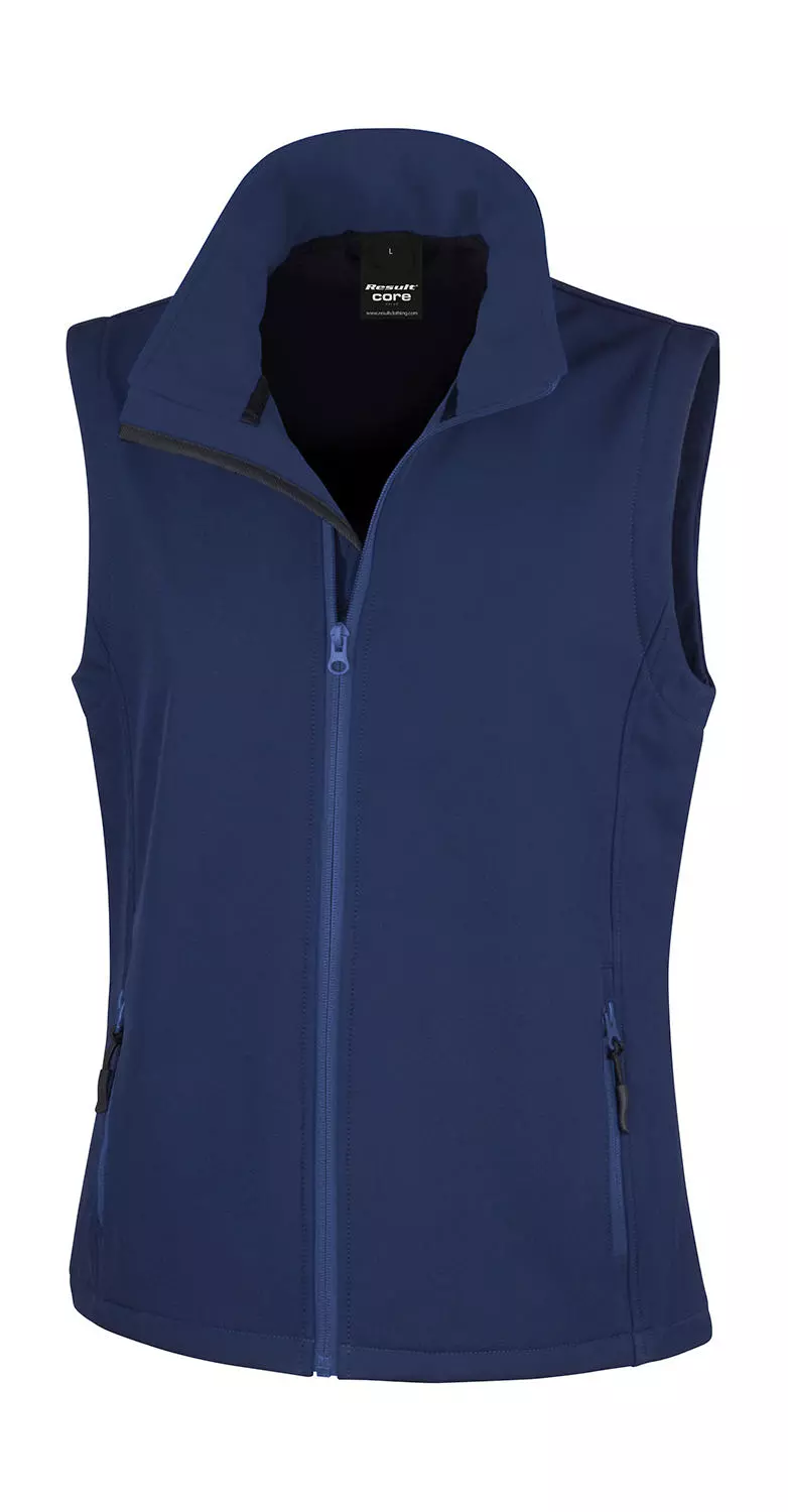 Women's Printable Softshell Bodywarmer