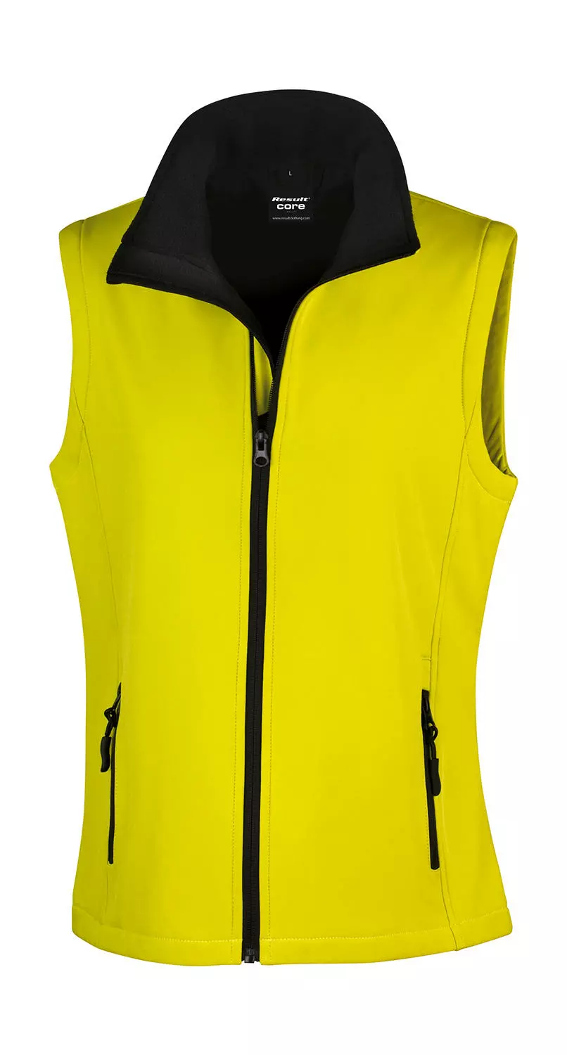 Women's Printable Softshell Bodywarmer