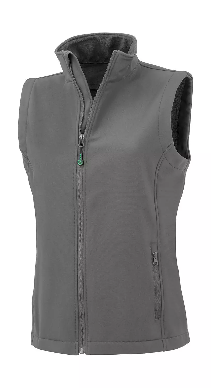 Women's Recycled 2-Layer Printable Softshell B/W