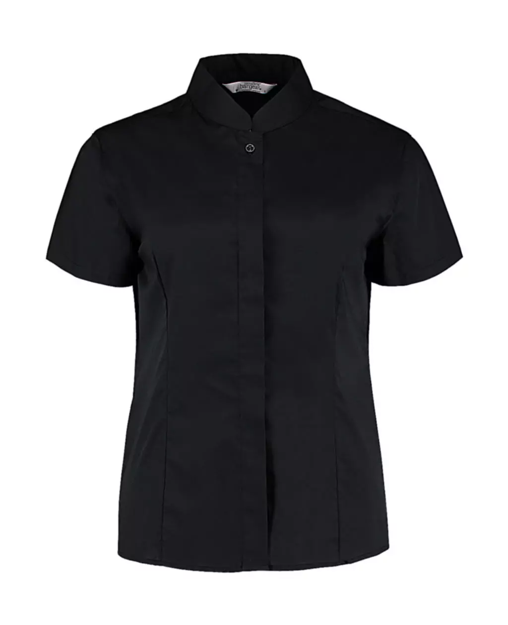 Women's Tailored Fit Mandarin Collar SSL