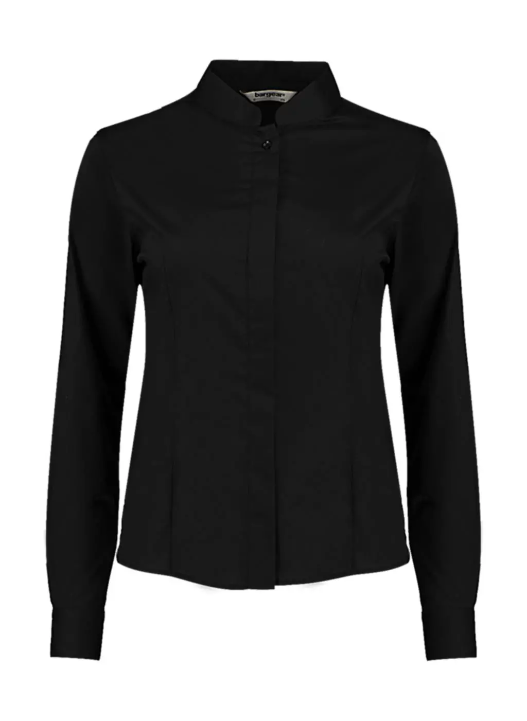 Women's Tailored Fit Mandarin Collar Shirt