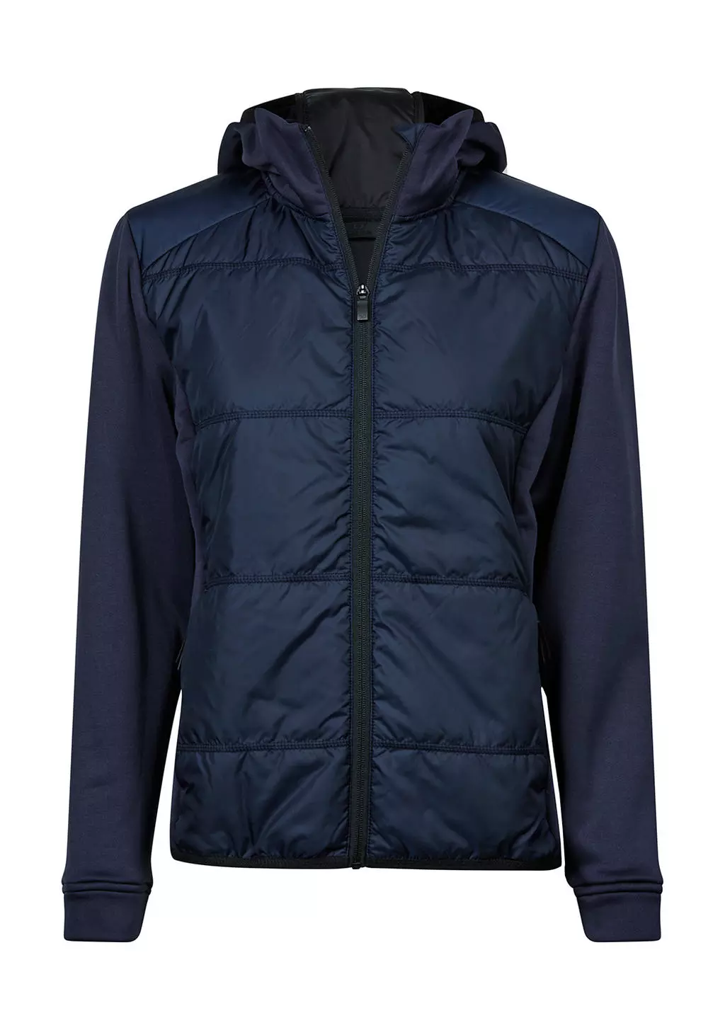 Womens Hybrid-Stretch Hooded Jacket