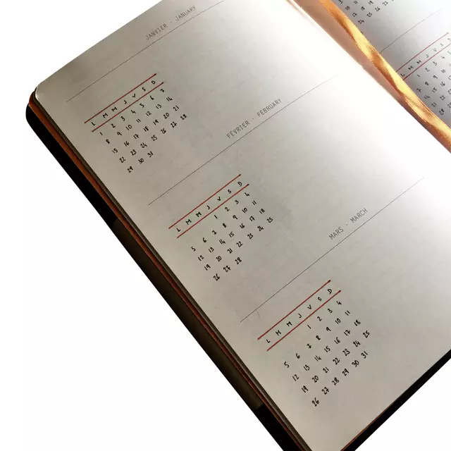 Een Bullet Journal Rhodia A5 60vel dots chocolade bruin koop je bij Quality Office Supplies