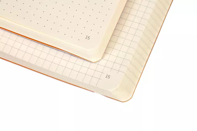 Een Bullet Journal Rhodia A5 60vel dots chocolade bruin koop je bij Sysdicom BV