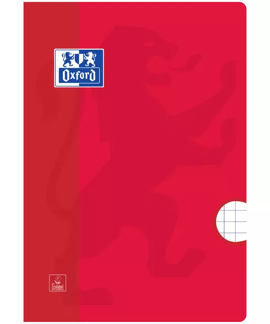 Een Cahier Oxford School A4 carreau 10x10mm 72 pages 80g assorti koop je bij QuickOffice BV