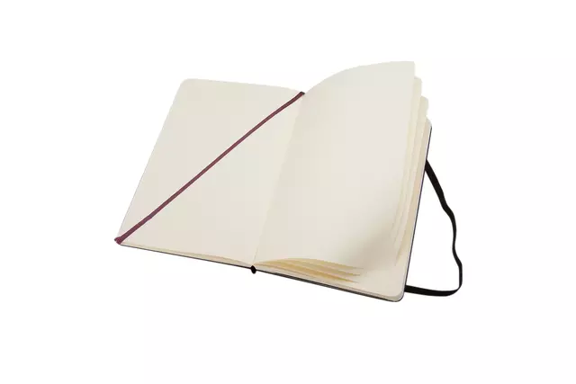 Een Notitieboek Moleskine pocket 90x140mm blanco zwart koop je bij All Office Kuipers BV