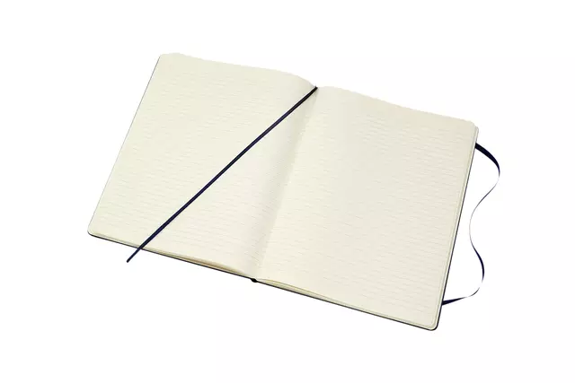 Een Notitieboek Moleskine XL 190x250mm lijn hard cover sapphire blue koop je bij De Joma BV