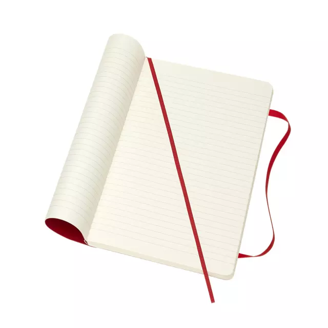Een Notitieboek Moleskine L 130x210mm lijn sc scarl rd koop je bij All Office Kuipers BV