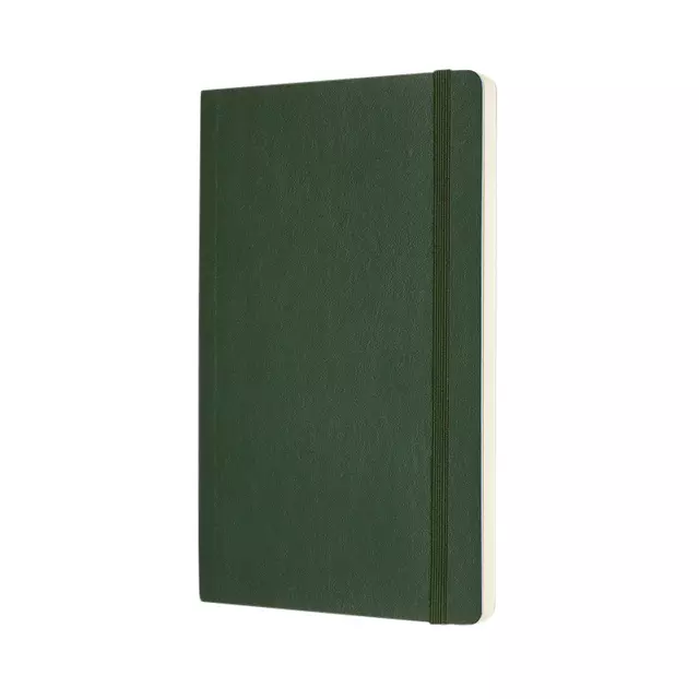 Een Notitieboek Moleskine large 130x210mm blc sc green koop je bij All Office Kuipers BV
