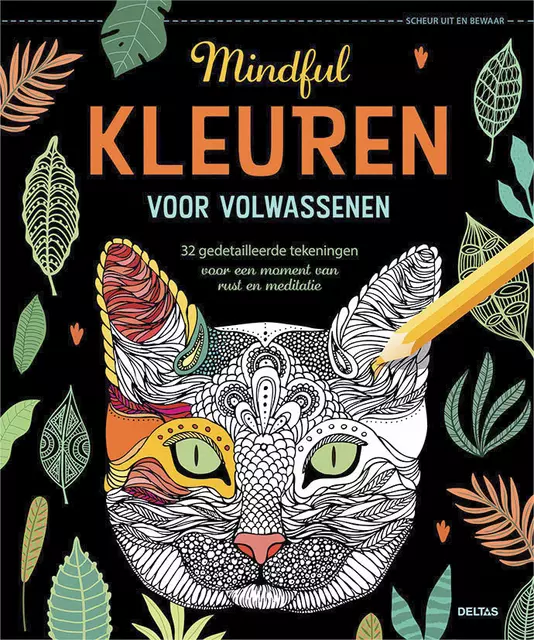 Een Kleurboek Deltas Mindful kleuren voor volwassenen koop je bij De Rijk Kantoorshop