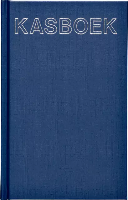 Een Kasboek 103x165mm 192blz 1 kolom blauw koop je bij All Office Kuipers BV